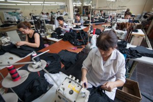 Seamstresses-Producing-New-Clothing