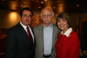 ACA Board Member Peter Darakjian with Councilmembers Devine and Gharpetian
