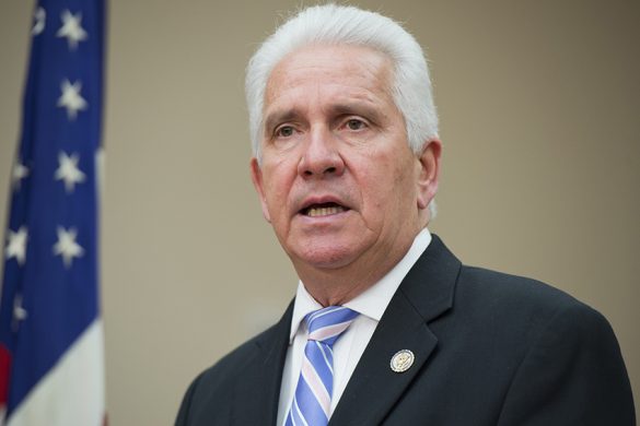 UNITED STATES - MAY 7: Rep. Jim Costa, D-Calif., speaks at a news conference in Rayburn on efforts to reform the Renewable Fuel Standard and deliver the message that "America's engines, environment and food supply are in danger." (Photo By Tom Williams/CQ Roll Call)