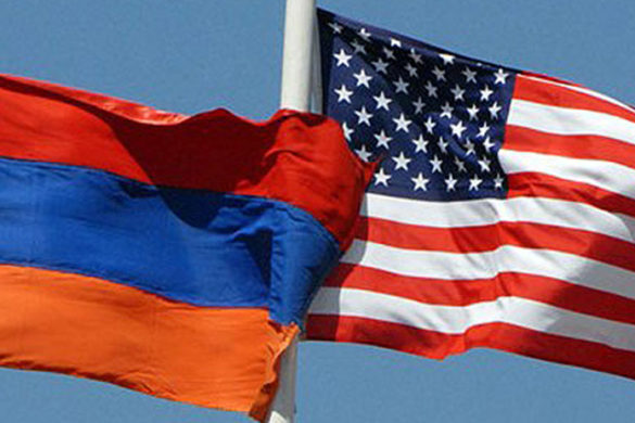 US-Armenia flags
