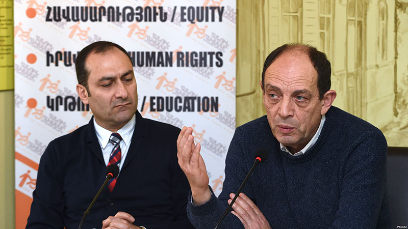 A public discussion on the topic of 'Human rights in Armenia, 2017. Protecting what is permitted' took place in 'Article 3' press club