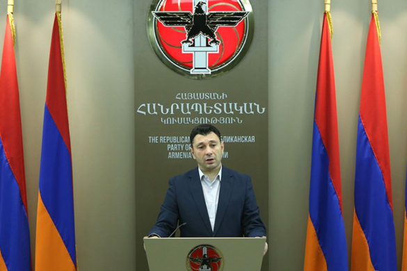 Deputy Speaker of the RA National Assembly Eduard Sharmazanov gave a press conference at the RA Central Electoral Committee