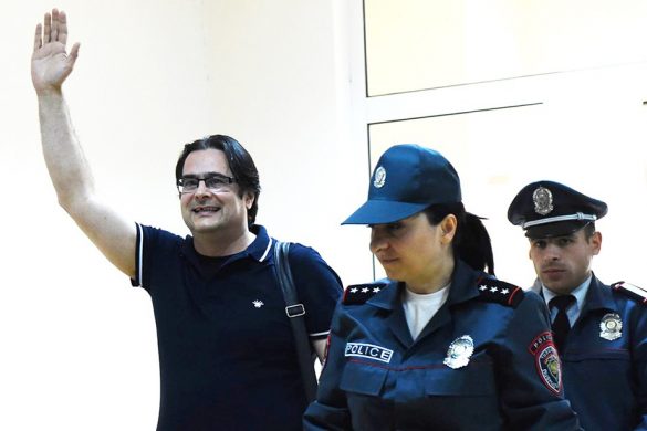 Hearings of Andreas Ghukasyan's case took place at the Court of First Instance of Erebuni and Nubarashen Communities of Yerevan