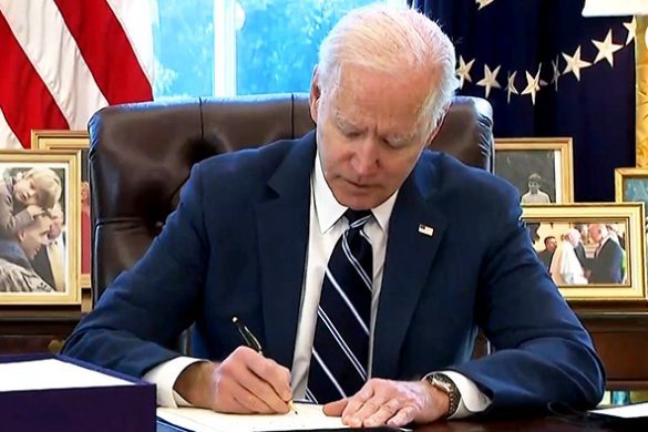 Joe Biden Signng Law