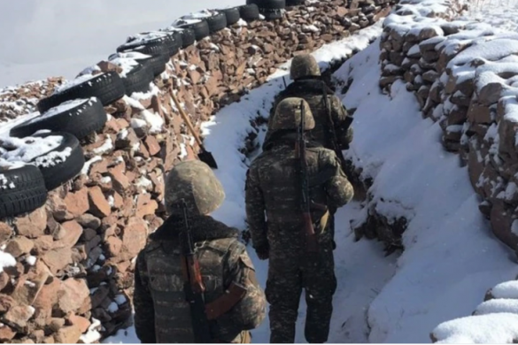 armenian soldiers border
