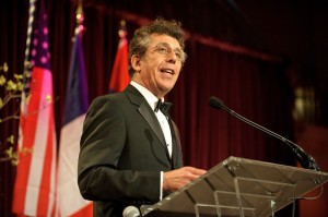 Eric Bogosian serves as the master of ceremonies. (photo credit: Kyle Gustafson)