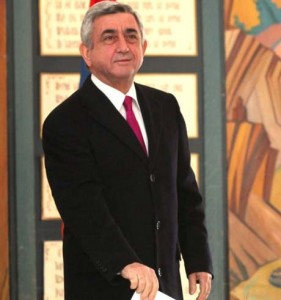 President Serzh Sarkisian