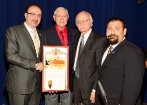 ACA members with Supervisor Michael D. Antonovich.