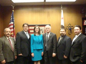 ACA members along with Assemblywoman Kristin Olsen (R-Modesto)