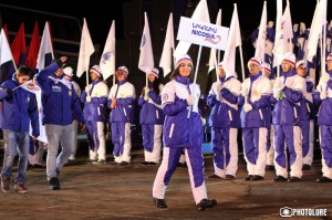 Opening of the Winter Pan-Armenian Games in Tsaghkadzor, Kotayk marz