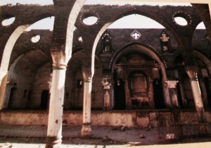 St. Giragos Church before rebuilding efforts in 2008