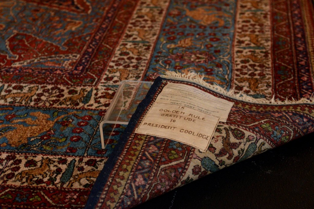 Ghazir Armenian Orphans Rug Goes on Display at White House Visitor ...