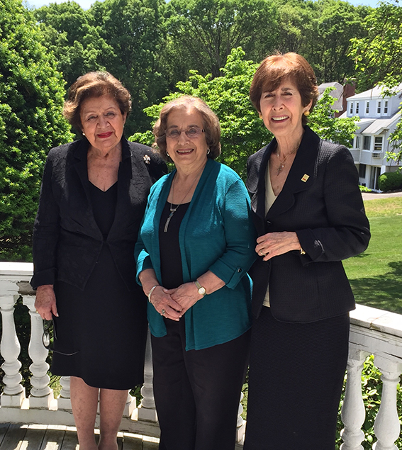 2.Founders of AIWA, from Left to Right – Olga Proudian, Barbara Merguerian, Eva Medzorian