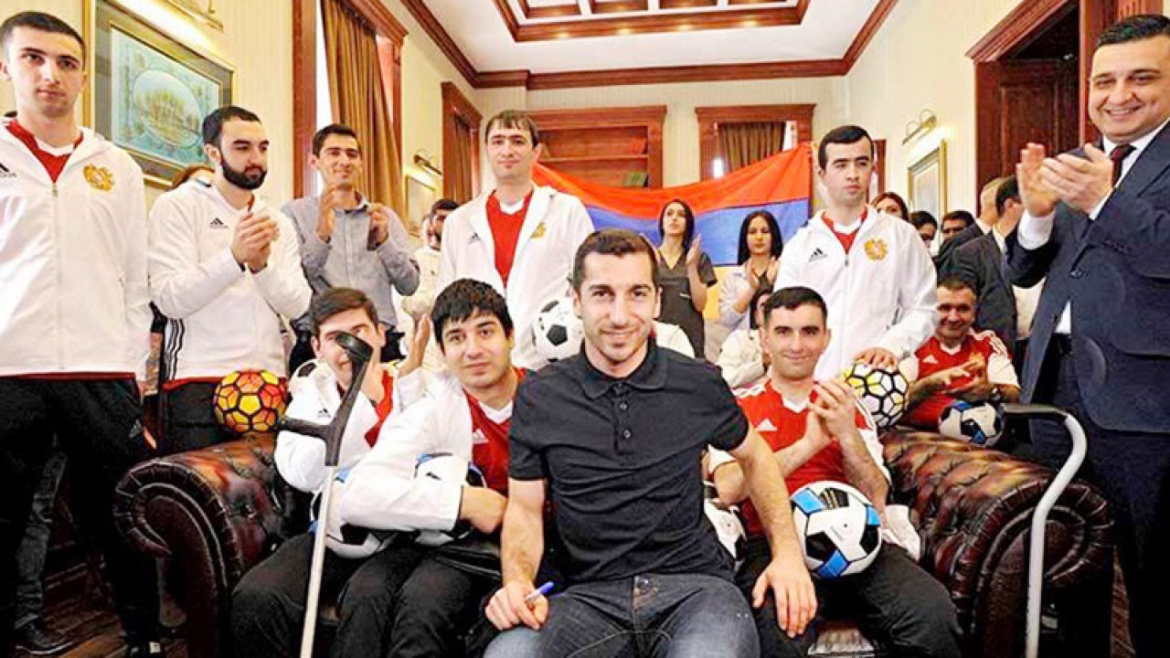 Henrikh Mkhitaryan Donates Signed Jerseys For Auction Hosted By