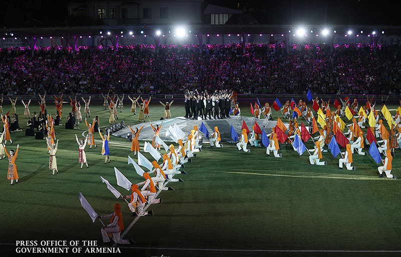 7th PanArmenian Games Opening Ceremony Held in Stepanakert • MassisPost