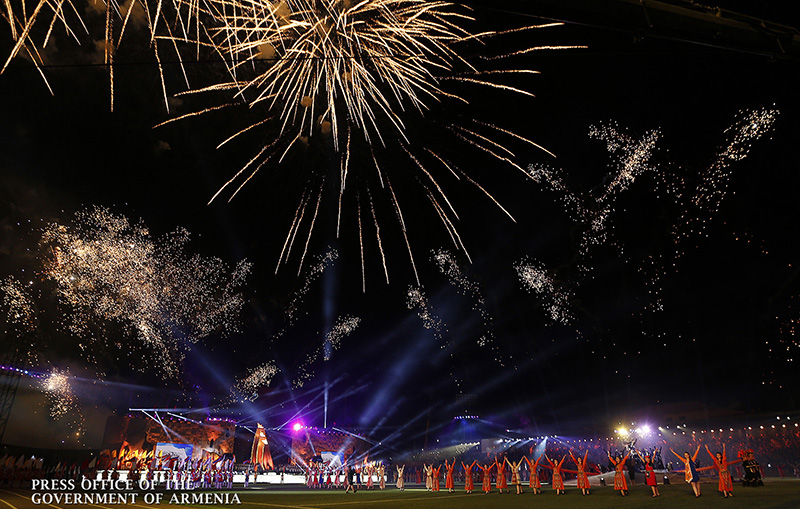 7th PanArmenian Games Opening Ceremony Held in Stepanakert • MassisPost