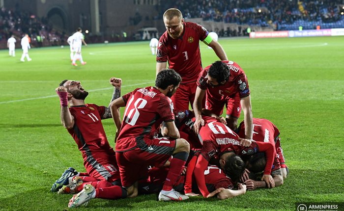 NATIONAL TEAM OF ARMENIA HELD MATCHES OF THE FIFA WORLD CUP-2022  QUALIFICATION ROUND