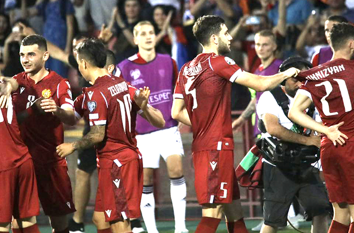 Armenia Defeats Wales and Latvia in European Qualifiers, Advances to Second  Position in Group - The Armenian Mirror-Spectator