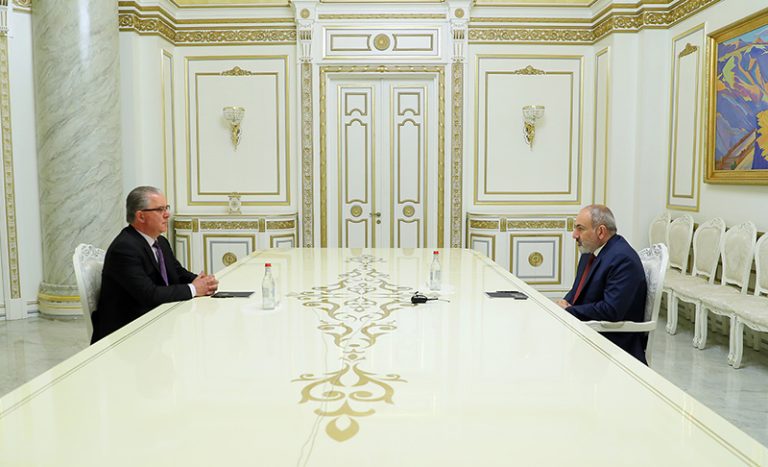 PM Pashinyan Receives Chairman Of Social Democrat Hunchakian Party ...