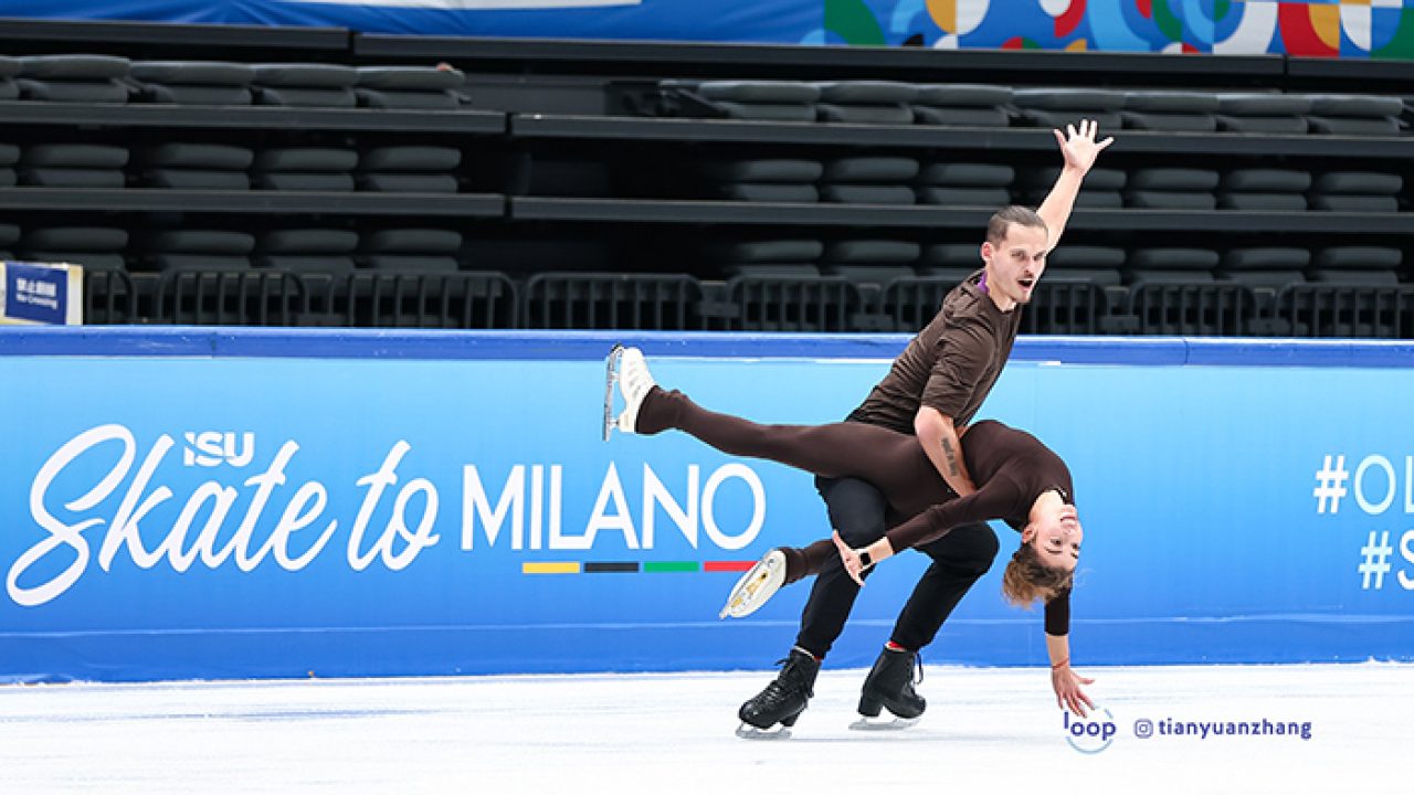 Karina Akopova and Nikita Rakhmanin Representing Armenia Qualify