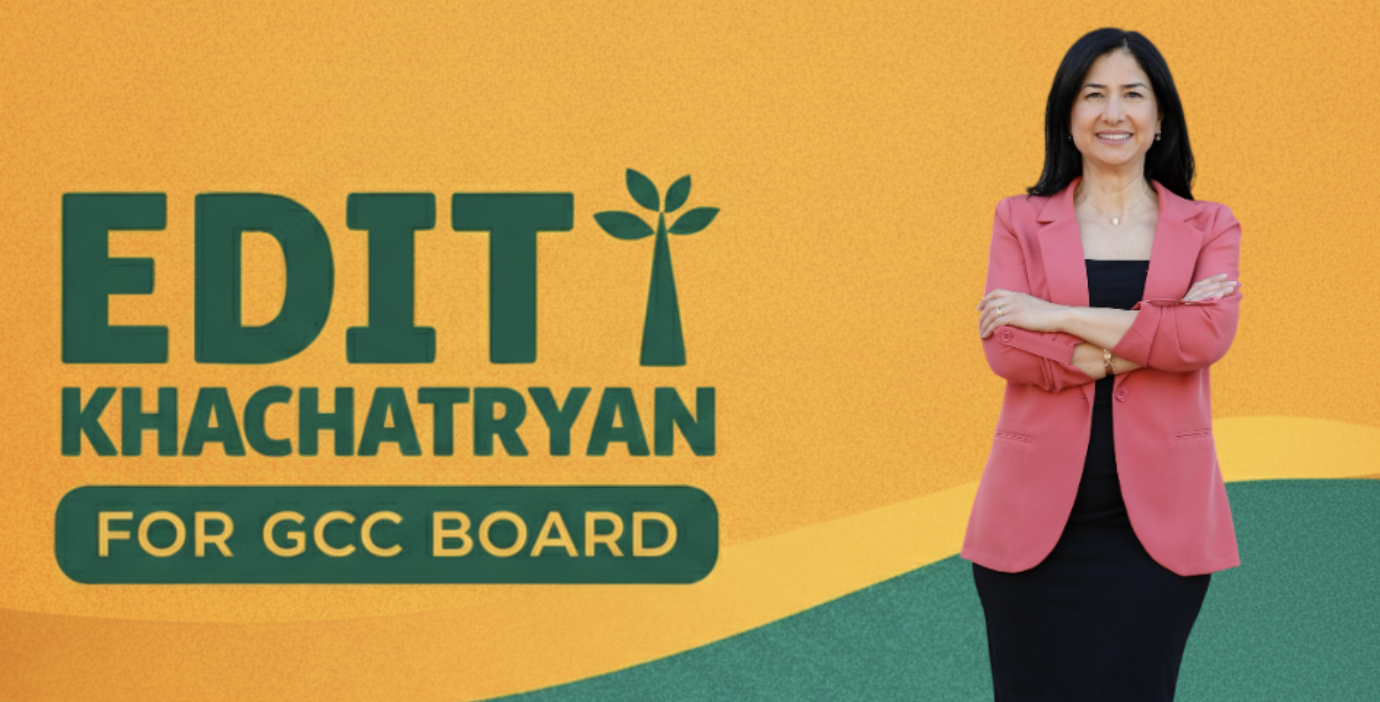 Dr. Edit Khachatryan Announces Candidacy for Glendale Community College Board of Trustees