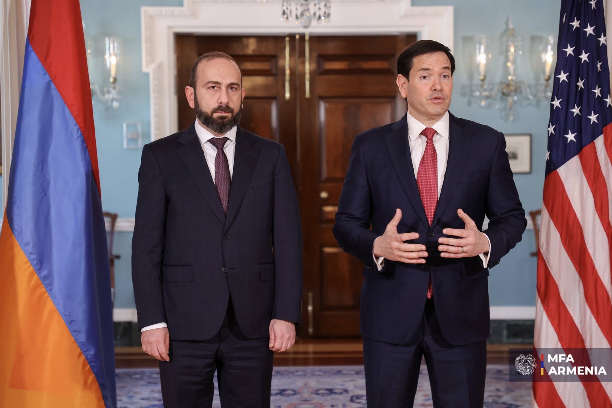 “Trump Route” Project Does Not Undermine Armenia’s Sovereignty, Says Marco Rubio