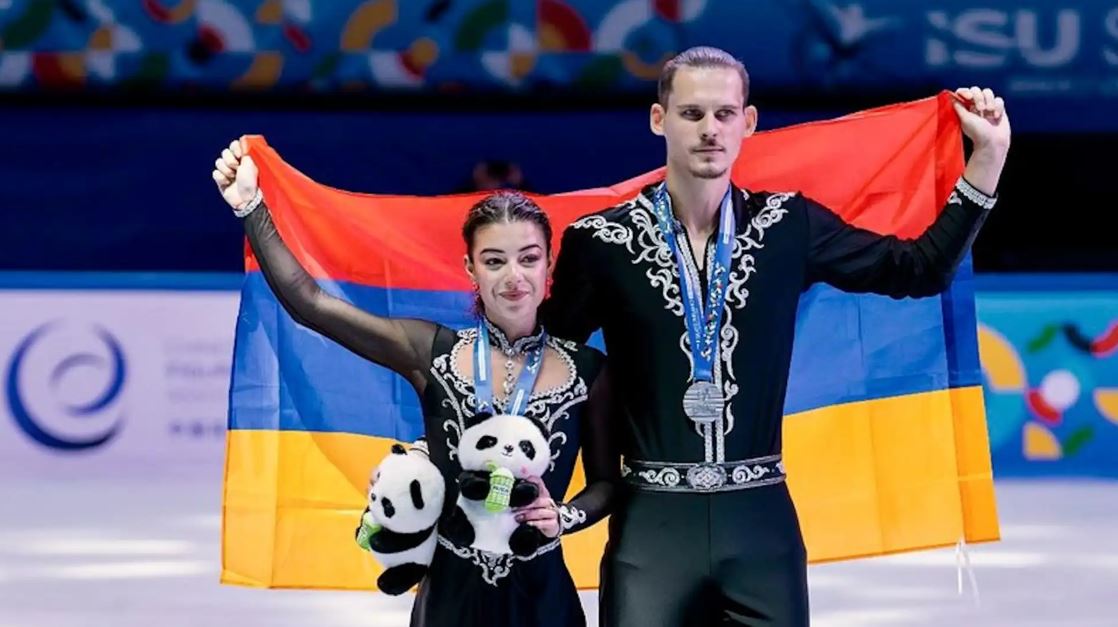 Azerbaijan Files Protest With IOC Over Armenian Skaters’ Use of “Artsakh” Music