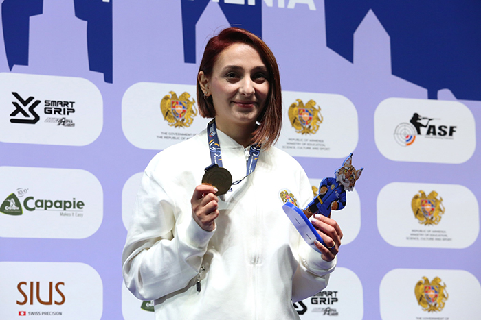 Lilith Mkrtchyan Crowned European Champion in Yerevan, Gohar Harutyunyan Wins Silver