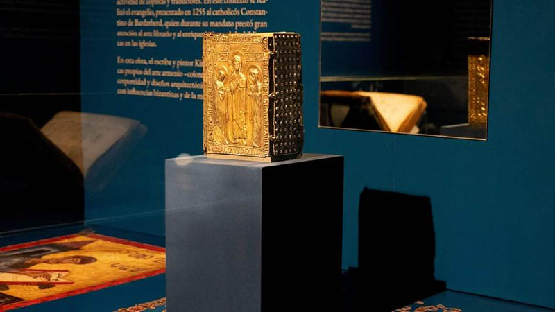 Matenadaran Exhibition “Tracing the Paths of the Spiritual Map: Armenian Manuscript Art” Opens at Spain’s National Library