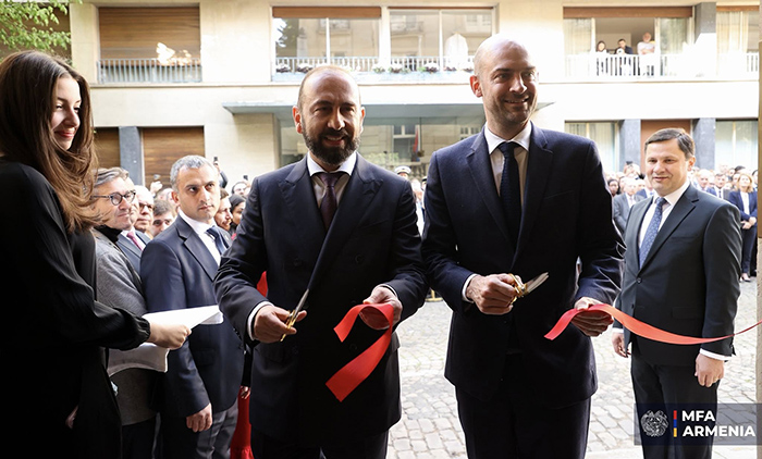 New Building of Armenia’s Embassy in France Officially Inaugurated in Paris