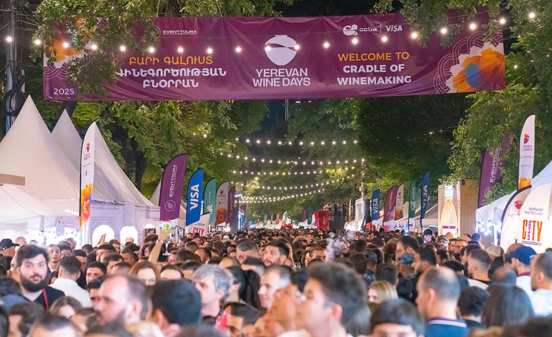 Yerevan Wine Days 2026 Celebrates Its 10th Anniversary in the Heart of Yerevan (June 5–7)