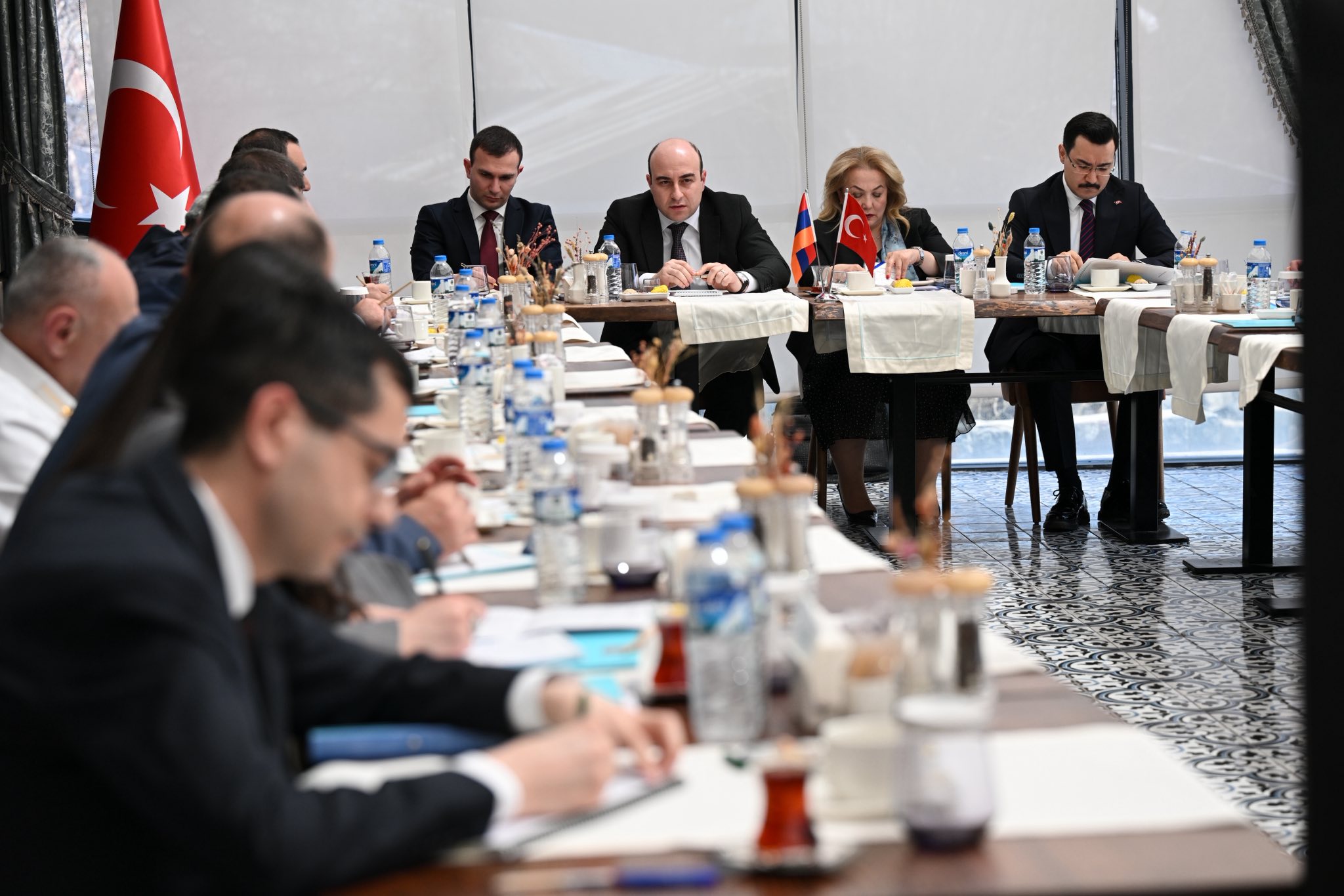 Armenia–Turkey Working Group Meets on Launch of Gyumri–Kars Railway