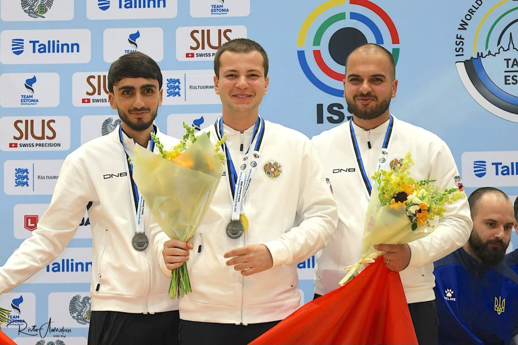 Armenian Men's Shooting Team Wins World Championship