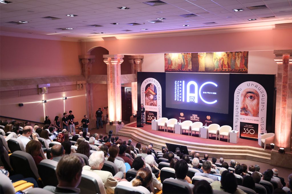 International Congress of Armenian Studies Opens at Matenadaran