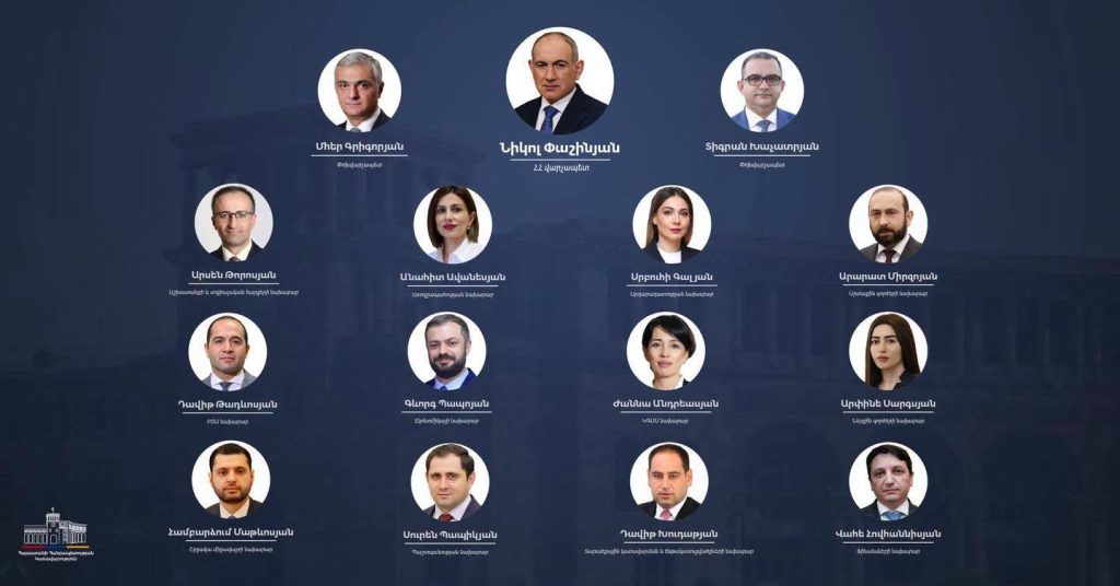 Armenia's President Issues Decree Forming New Government