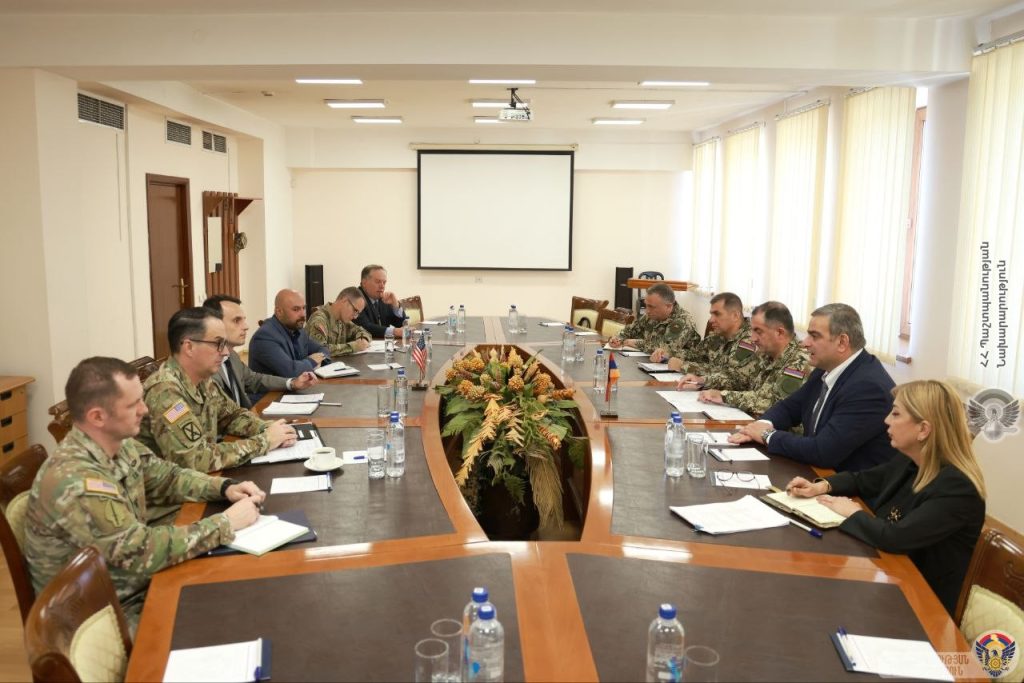 Armenia and U.S. Expand Defense Cooperation Discussions